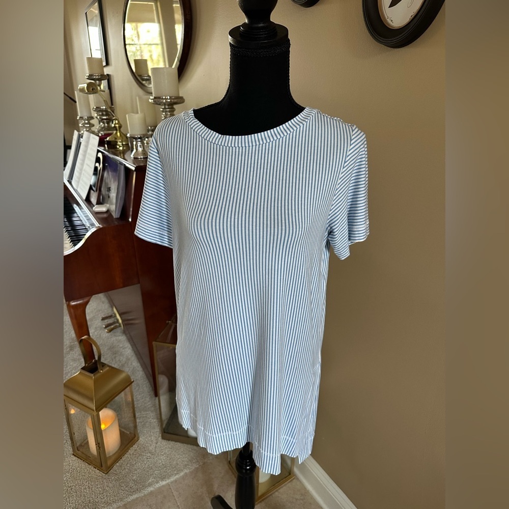 Lole Striped Blue Women's Tunic Top